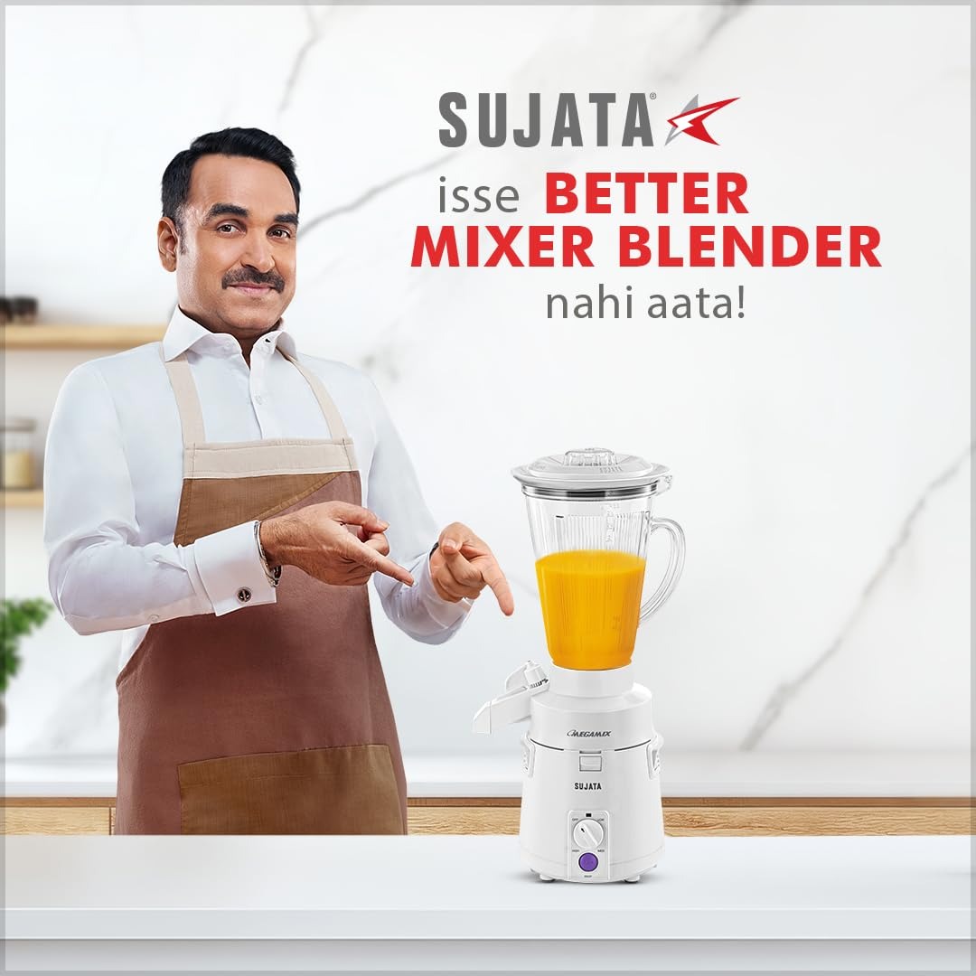 Sujata Megamix 900 Watts Mixer Blender - Image 3